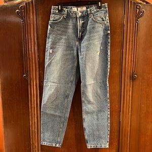 Bershka denim mom jean.